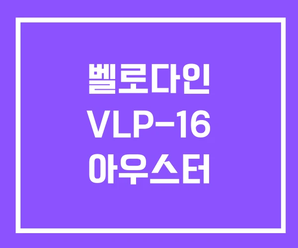 벨로다인 VLP-16 아우스터
