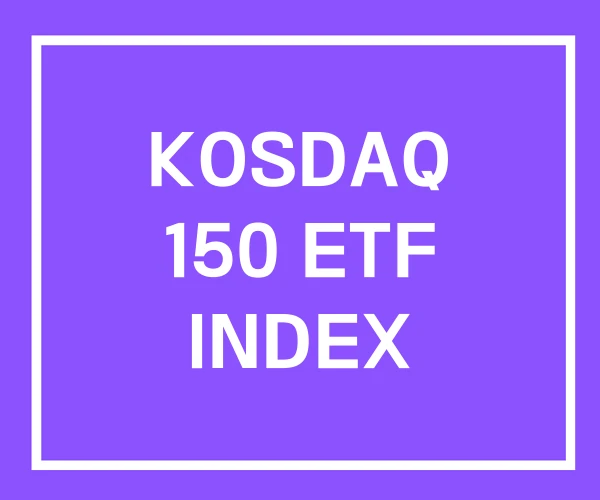 KOSDAQ 150 ETF INDEX
