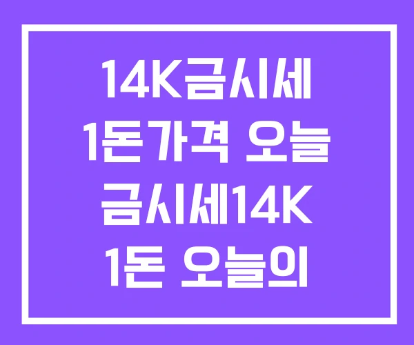 14K금시세 1돈가격 오늘 금시세14K 1돈 오늘의 14K금시세 1돈가격 오늘 금시세14K 1돈 오늘의